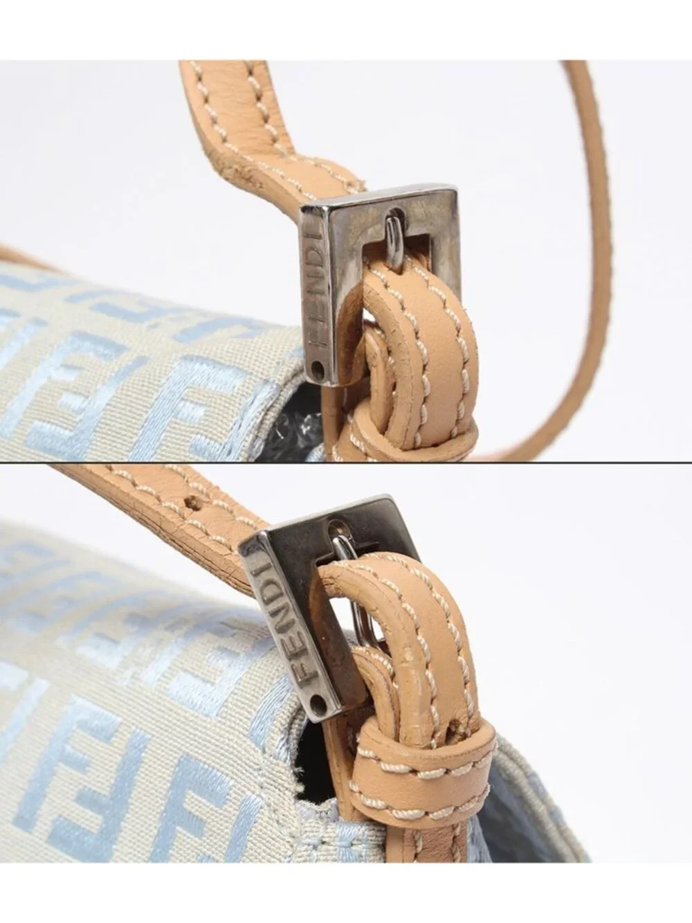 ★SOLD★ Fendi Shoulder Bag Mini Mamma Bucket Zucchino - Picture 7 of 10